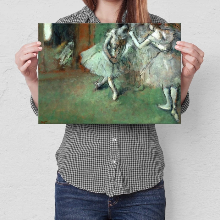 Plakat metalowy A Group of Dancers Degas Prezent