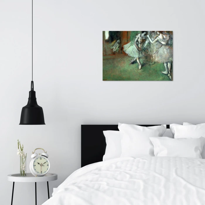 Plakat metalowy A Group of Dancers Degas Prezent