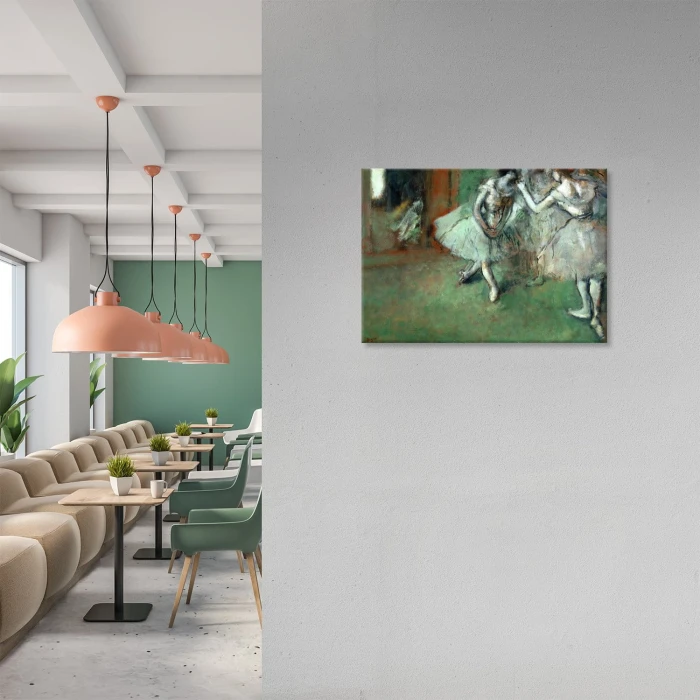 Plakat metalowy A Group of Dancers Degas Prezent