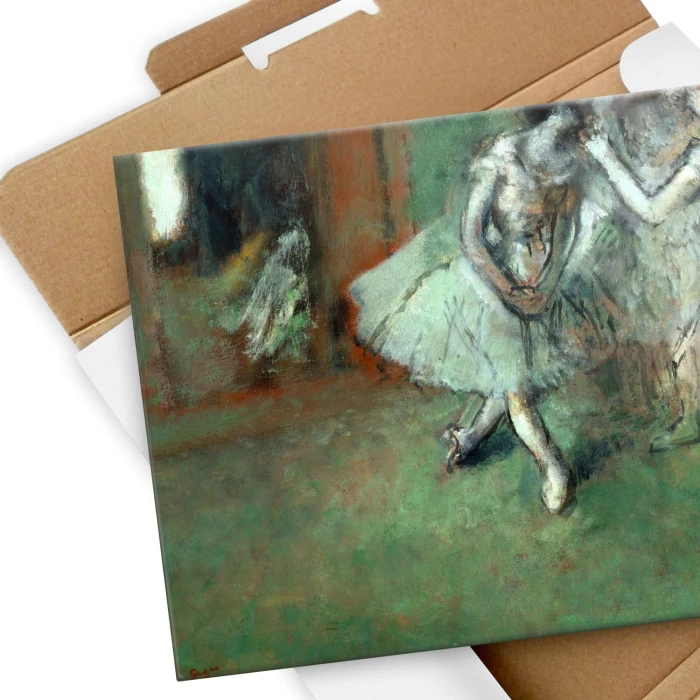 Plakat metalowy A Group of Dancers Degas Prezent