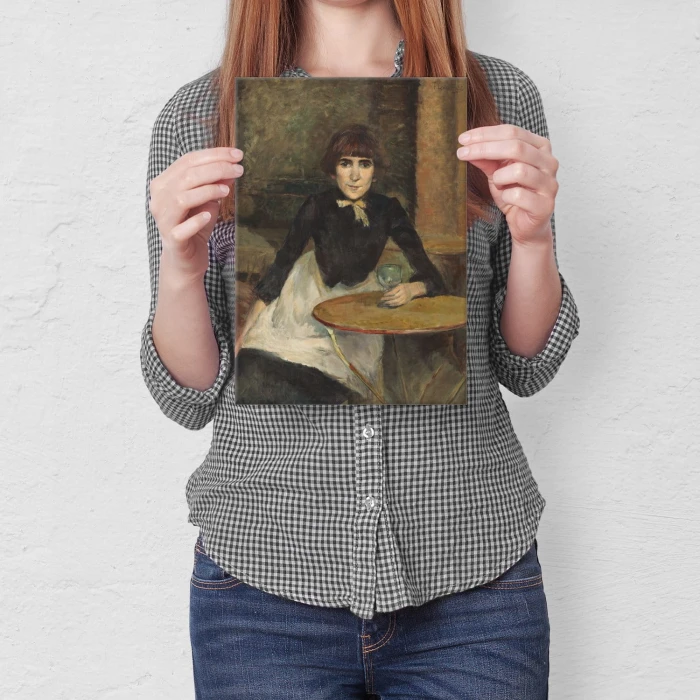 Plakat metalowy A la Bastille Lautrec Prezent