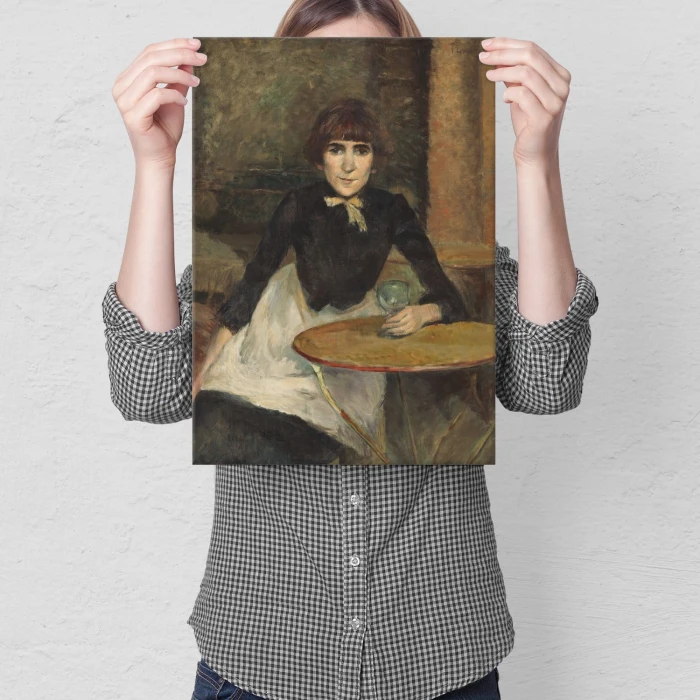 Plakat metalowy A la Bastille Lautrec Prezent