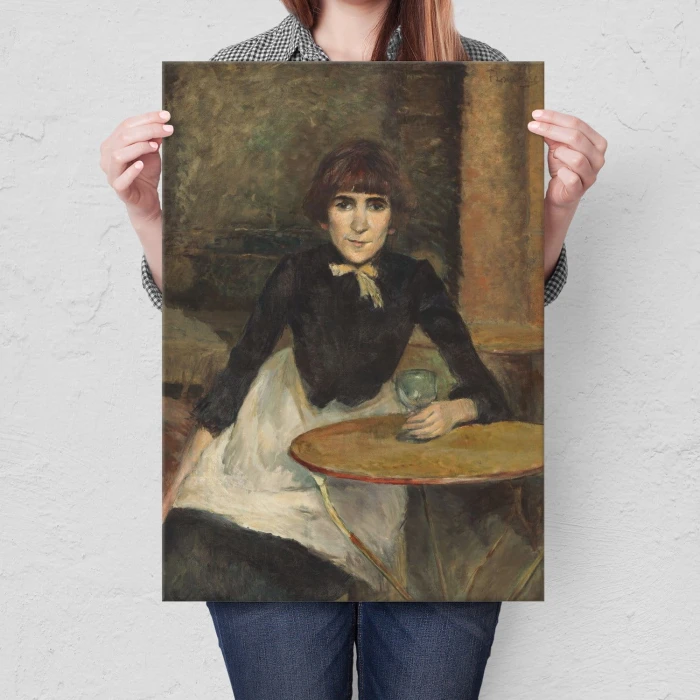 Plakat metalowy A la Bastille Lautrec Prezent