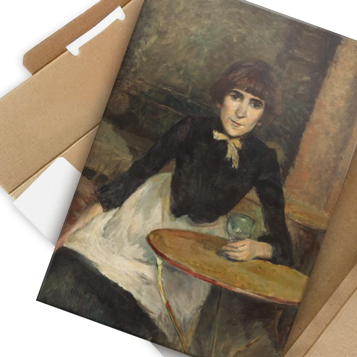 Plakat metalowy A la Bastille Lautrec Prezent