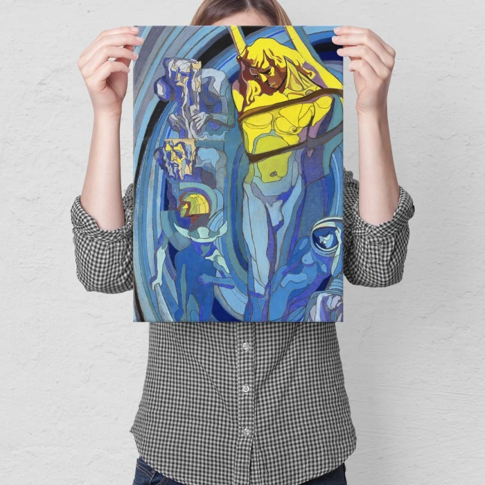 Plakat metalowy Apollo Wyspiański Prezent