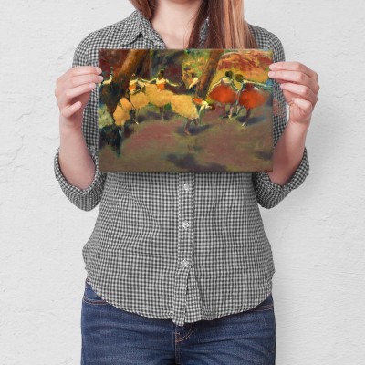 Plakat metalowy Before performance Degas Prezent