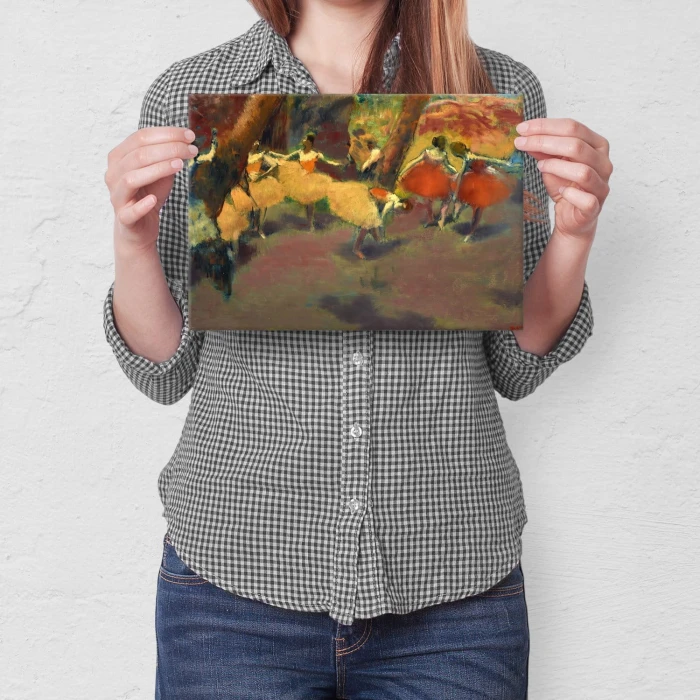 Plakat metalowy Before performance Degas Prezent