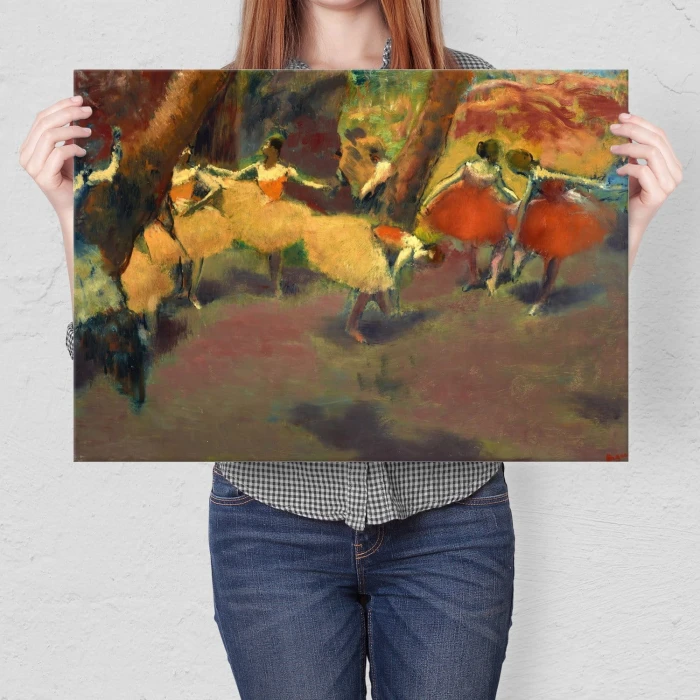 Plakat metalowy Before performance Degas Prezent