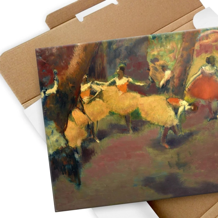 Plakat metalowy Before performance Degas Prezent