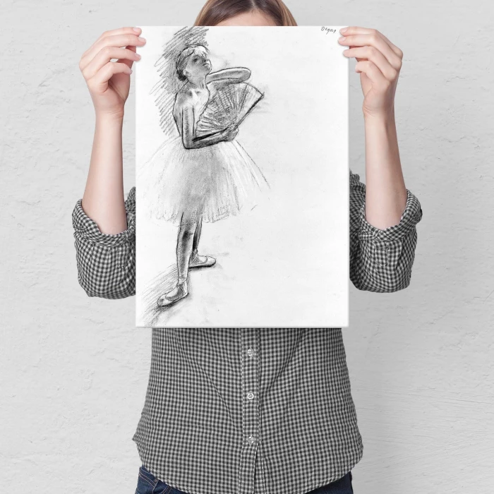 Plakat metalowy Dancer Edgar Degas Prezent