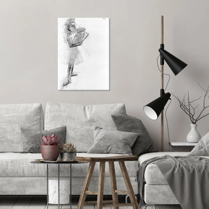 Poster metal Dancer Edgar Degas gift