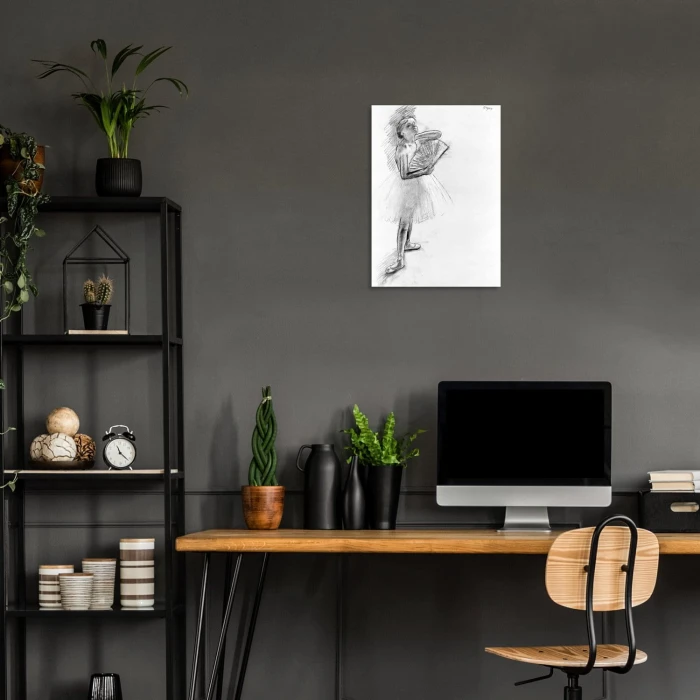 Plakat metalowy Dancer Edgar Degas Prezent