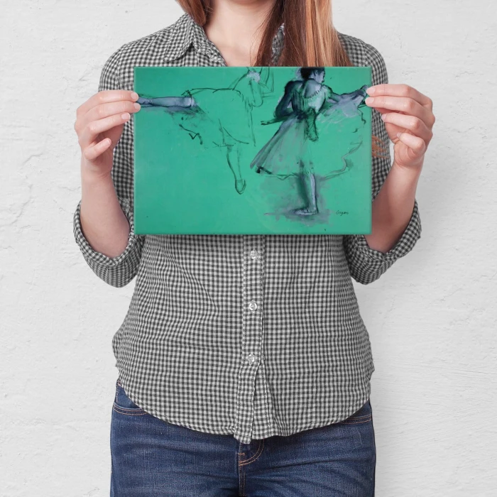 Plakat metalowy Dancers Edgar Degas Prezent