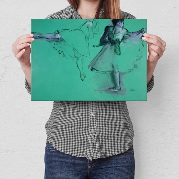 Plakat metalowy Dancers Edgar Degas Prezent