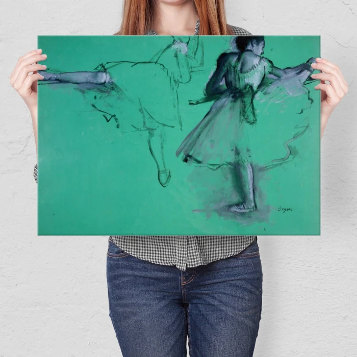 Plakat metalowy Dancers Edgar Degas Prezent
