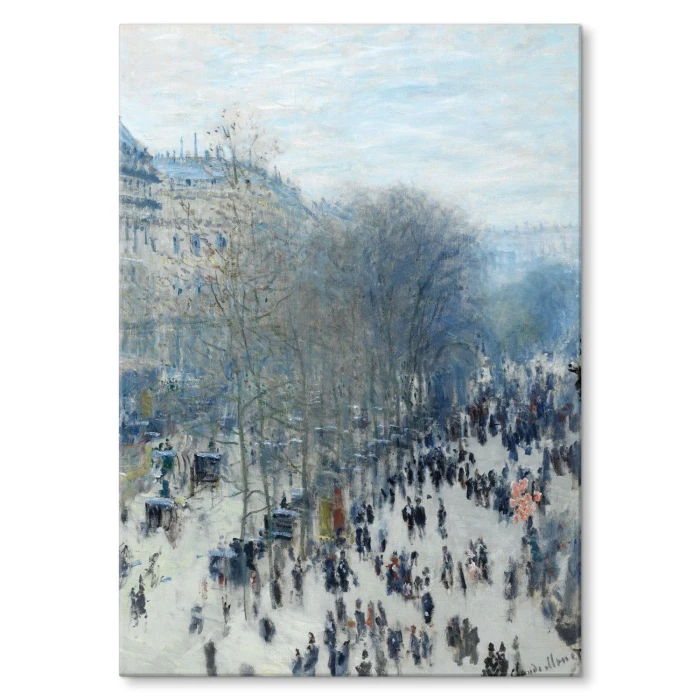 Poster metal Boulevard Monet gift