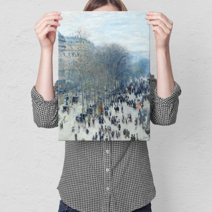 Poster metal Boulevard Monet gift