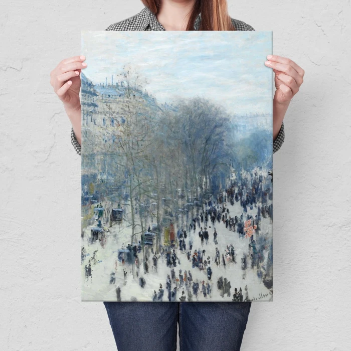 Poster metal Boulevard Monet gift