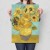 Poster metal Sunflowers van Gogh gift