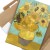 Poster metal Sunflowers van Gogh gift