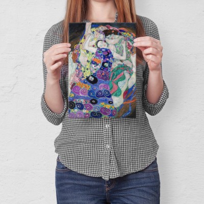 Poster metal The virgin Klimt gift