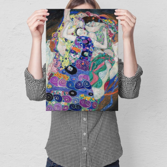 Poster metal The virgin Klimt gift