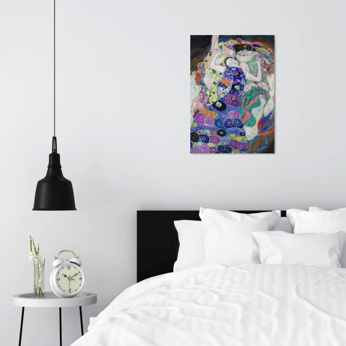 Poster metal The virgin Klimt gift