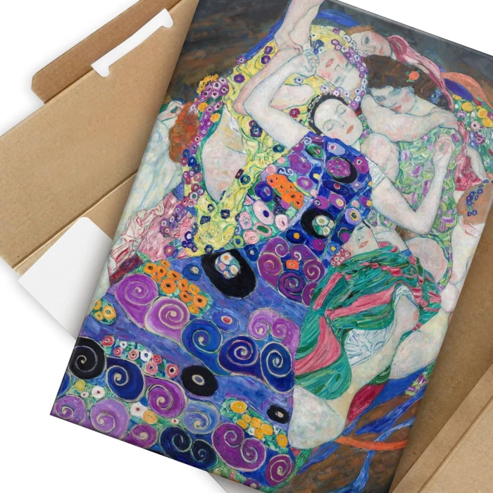 Poster metal The virgin Klimt gift