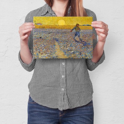 Plakat metalowy Sower van Gogh Prezent