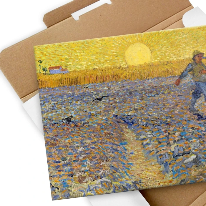 Poster metal Sower van Gogh gift