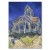 Plakat metalowy Church Auvers van Gogh Prezent