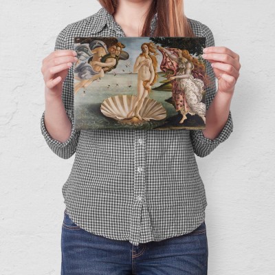 Plakat metalowy Venus Botticelli Prezent