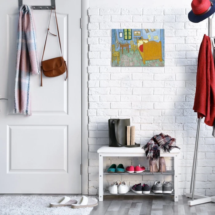 Poster metal Bedroom van Gogh gift