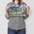 Plakat metalowy Cottages Van Gogh Prezent