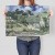 Plakat metalowy Cottages Van Gogh Prezent