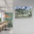 Plakat metalowy Cottages Van Gogh Prezent