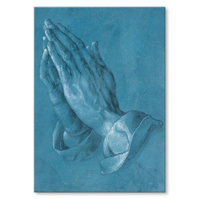 Poster metal Praying hands Durer gift