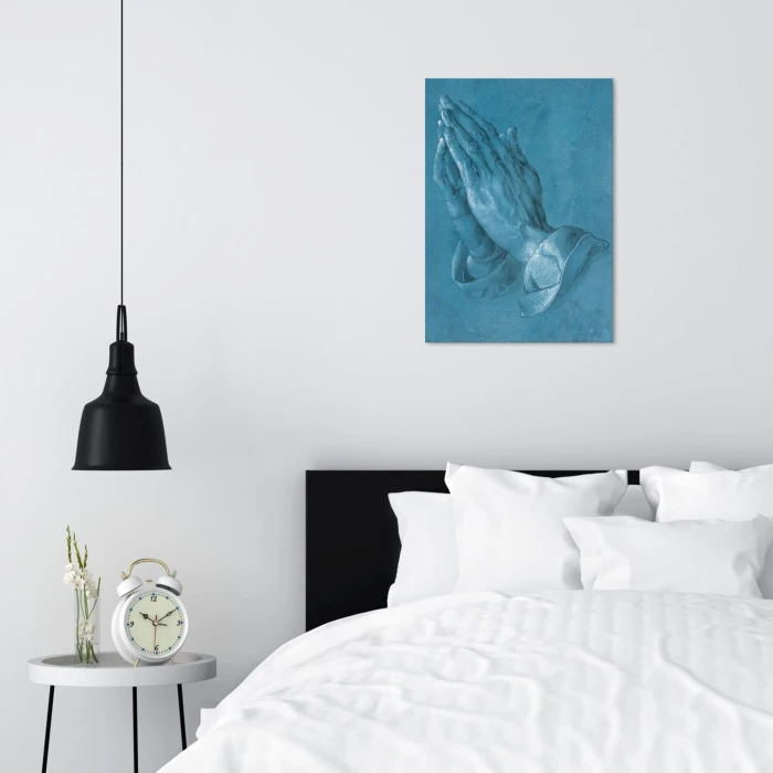 Poster metal Praying hands Durer gift