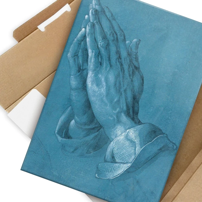 Plakat metalowy Praying hands Durer Prezent