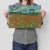 Poster metal Poppy field van Gogh gift