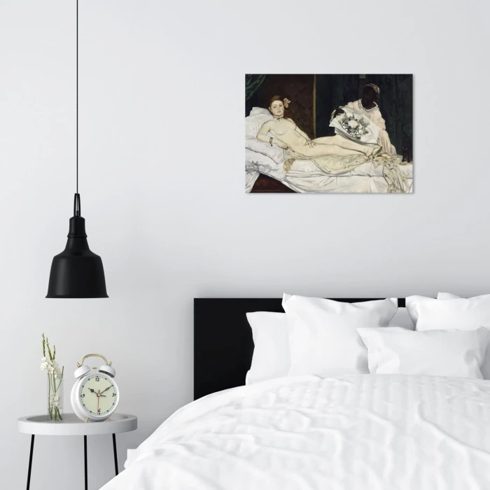 Plakat metalowy Olympia Edouard Manet Prezent