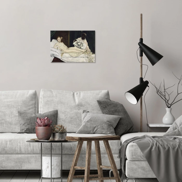 Plakat metalowy Olympia Edouard Manet Prezent