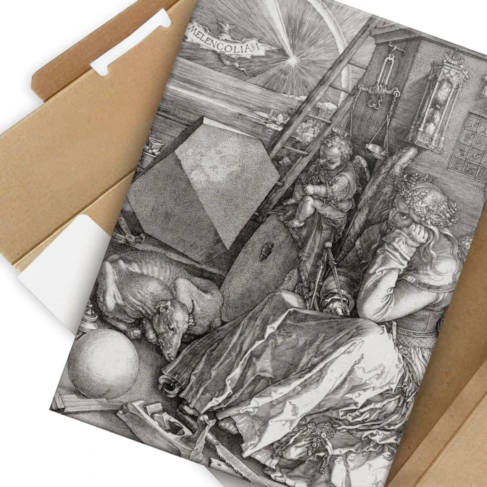 Poster metal Melencolia Albrecht Durer gift