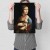 Poster metal Lady with Ermine Vinci gift