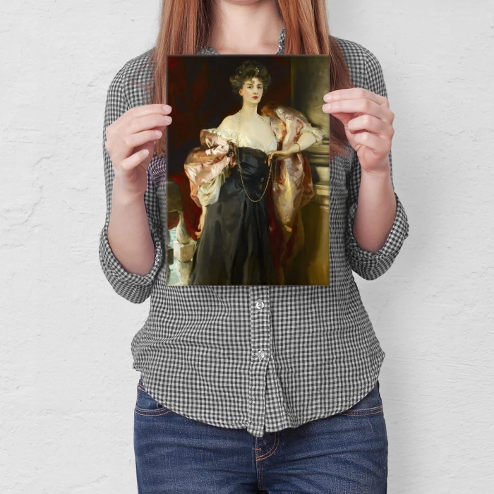 Plakat metalowy Helen Vincent Sargent Prezent