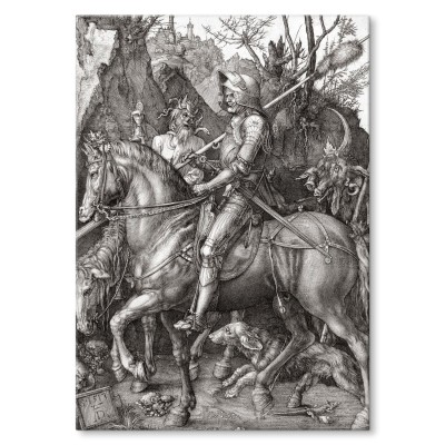 Poster metal Knight death Durer gift