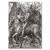 Plakat metalowy Knight death Durer Prezent