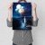 Plakat metalowy planet girl Prezent