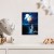Poster metal planet girl gift
