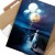Plakat metalowy planet girl Prezent